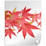 Leaves Maple Branch Autumn Fall Canvas 11  x 14   10.95 x13.48  Canvas - 1