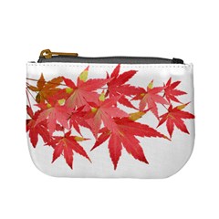 Leaves Maple Branch Autumn Fall Mini Coin Purses by Sapixe