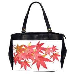 Leaves Maple Branch Autumn Fall Office Handbags (2 Sides)  by Sapixe