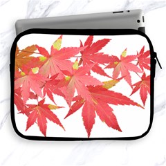 Leaves Maple Branch Autumn Fall Apple Ipad 2/3/4 Zipper Cases by Sapixe