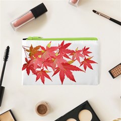 Leaves Maple Branch Autumn Fall Cosmetic Bag (xs) by Sapixe