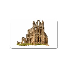 Ruin Monastery Abbey Gothic Whitby Magnet (name Card) by Sapixe