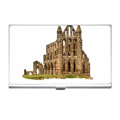 Ruin Monastery Abbey Gothic Whitby Business Card Holders by Sapixe