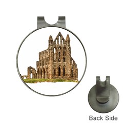 Ruin Monastery Abbey Gothic Whitby Hat Clips With Golf Markers by Sapixe