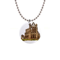 Ruin Monastery Abbey Gothic Whitby Button Necklaces by Sapixe