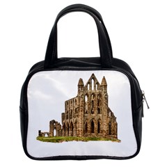 Ruin Monastery Abbey Gothic Whitby Classic Handbags (2 Sides) by Sapixe