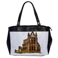 Ruin Monastery Abbey Gothic Whitby Office Handbags by Sapixe