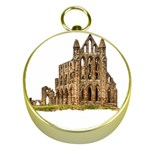 Ruin Monastery Abbey Gothic Whitby Gold Compasses Front