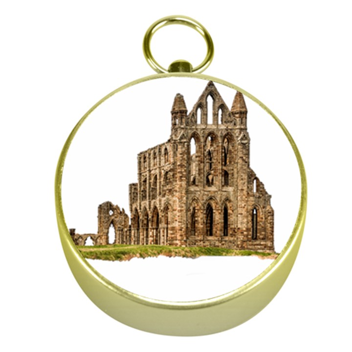 Ruin Monastery Abbey Gothic Whitby Gold Compasses