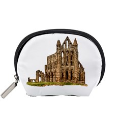 Ruin Monastery Abbey Gothic Whitby Accessory Pouches (small)  by Sapixe