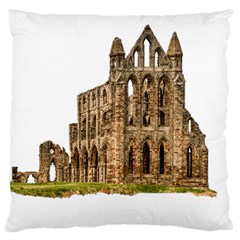 Ruin Monastery Abbey Gothic Whitby Standard Flano Cushion Case (one Side) by Sapixe