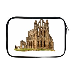 Ruin Monastery Abbey Gothic Whitby Apple Macbook Pro 17  Zipper Case by Sapixe