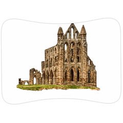 Ruin Monastery Abbey Gothic Whitby Velour Seat Head Rest Cushion by Sapixe