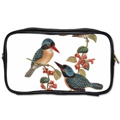 Bird Birds Branch Flowers Vintage Toiletries Bags by Sapixe