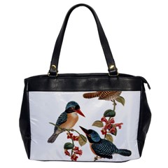 Bird Birds Branch Flowers Vintage Office Handbags by Sapixe