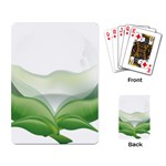 Pearl Drop Flower Plant Playing Card Back