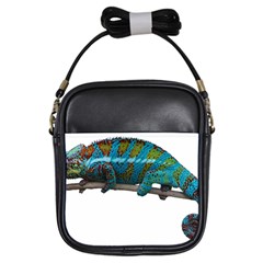 Reptile Lizard Animal Isolated Girls Sling Bags by Sapixe