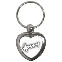 Lettering Points Creative Pen Dots Key Chains (heart) 