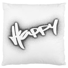 Lettering Points Creative Pen Dots Large Cushion Case (one Side) by Sapixe