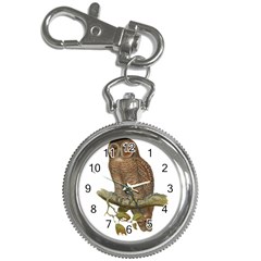 Bird Owl Animal Vintage Isolated Key Chain Watches by Sapixe