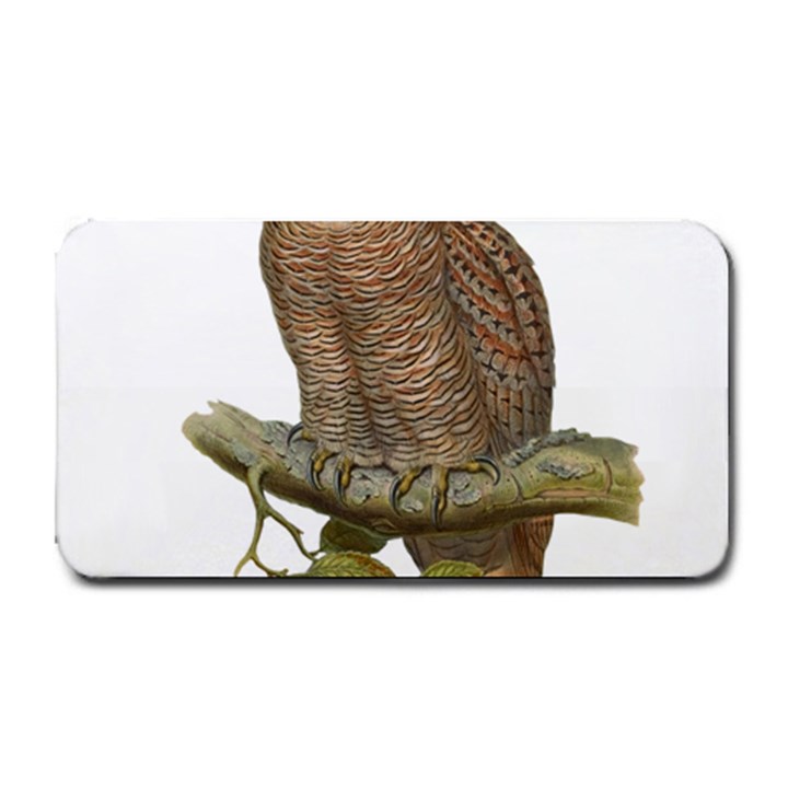 Bird Owl Animal Vintage Isolated Medium Bar Mats