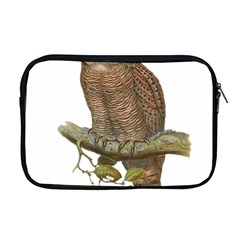 Bird Owl Animal Vintage Isolated Apple Macbook Pro 17  Zipper Case by Sapixe