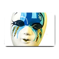 Porcelain Mask Minature Mask Small Doormat  by Sapixe