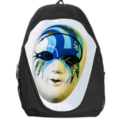 Porcelain Mask Minature Mask Backpack Bag by Sapixe