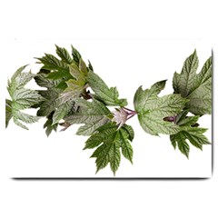 Leaves Plant Branch Nature Foliage Large Doormat  by Sapixe