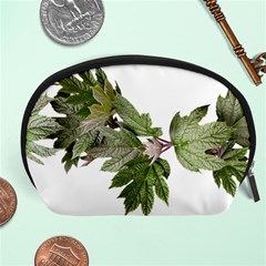 Leaves Plant Branch Nature Foliage Accessory Pouches (large)  by Sapixe