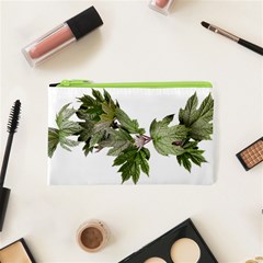 Leaves Plant Branch Nature Foliage Cosmetic Bag (xs) by Sapixe