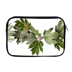 Leaves Plant Branch Nature Foliage Apple Macbook Pro 17  Zipper Case by Sapixe