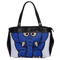 Elephant Animal Cartoon Elephants Office Handbags by Sapixe