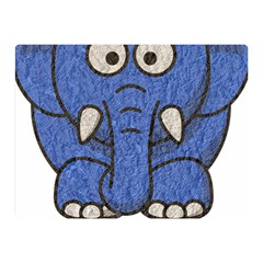 Elephant Animal Cartoon Elephants Double Sided Flano Blanket (mini)  by Sapixe