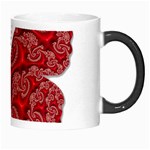 Butterfly Red Fractal Art Nature Morph Mugs Right