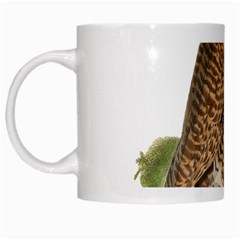 Bird Owl Animal Vintage Isolated White Mugs by Sapixe