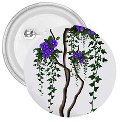 Image Cropped Tree With Flowers Tree 3  Buttons by Sapixe