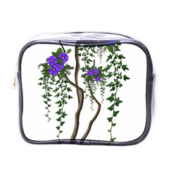 Image Cropped Tree With Flowers Tree Mini Toiletries Bags by Sapixe