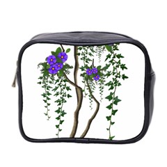 Image Cropped Tree With Flowers Tree Mini Toiletries Bag 2-side by Sapixe