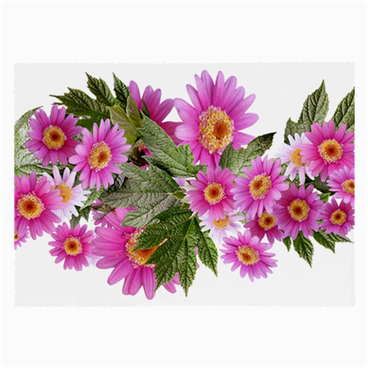 Daisies Flowers Arrangement Summer Large Glasses Cloth