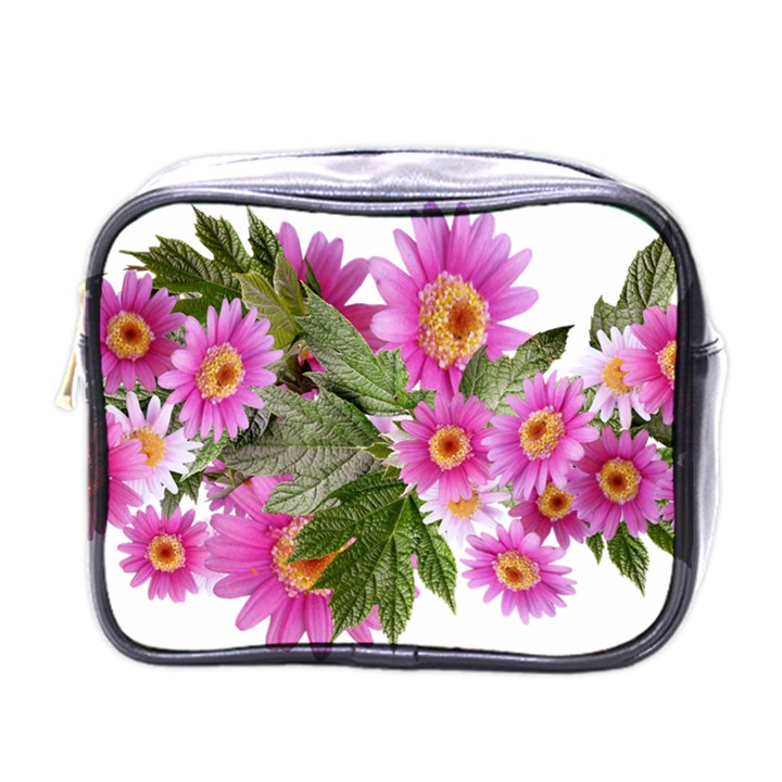 Daisies Flowers Arrangement Summer Mini Toiletries Bags