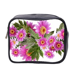 Daisies Flowers Arrangement Summer Mini Toiletries Bag 2-side by Sapixe