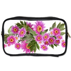 Daisies Flowers Arrangement Summer Toiletries Bags by Sapixe