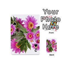 Daisies Flowers Arrangement Summer Playing Cards 54 (mini) 