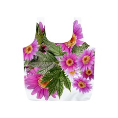 Daisies Flowers Arrangement Summer Full Print Recycle Bags (s)  by Sapixe