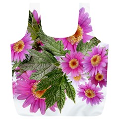 Daisies Flowers Arrangement Summer Full Print Recycle Bags (l)  by Sapixe