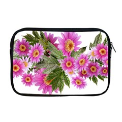 Daisies Flowers Arrangement Summer Apple Macbook Pro 17  Zipper Case by Sapixe