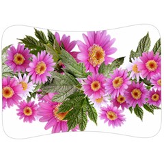 Daisies Flowers Arrangement Summer Velour Seat Head Rest Cushion by Sapixe