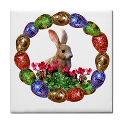 Easter Eggs Rabbit Celebration Face Towel