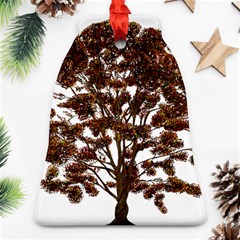 Tree Vector Ornament Color Bell Ornament (two Sides) by Sapixe